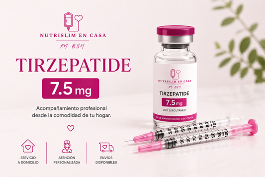Tirzepatide 7.5 mg – Paquete de 4 dosis 💗